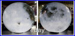 Inflatable Moon Planet Model With LED Lights Hanging Inflatable LED Moon wedding