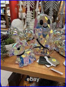 Iridescent Goblin and Ghoul Ghost walking dog, Led Lights Iridescent Goblin and Ghoul Ghost walking dog, Led Lights