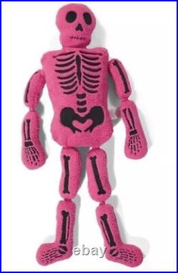 Isaac Mizrahi 5ft Oversized Pink Skeleton Pillow Halloween TIKTOK Viral NIP