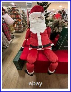Isaac Mizrahi SANTA CLAUS Body Pillow 5Ft Christmas Decor Oversized 5 feet New