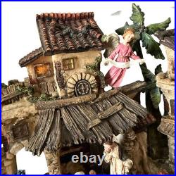 JCPenney Home Collection Town of Bethlehem Illuminated Nativity Scene Flawed