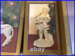 Jade Porcelain 14 Piece Nativity Set Ivory with Gold and Colors Bon Ton Free Ship