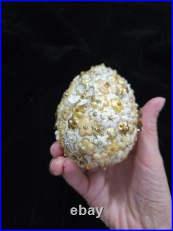 Jay Strongwater Gold Blossom Heart with Florals and Crystals