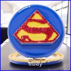 Jay Strongwater Superman Compact Mirror SCB8096-202