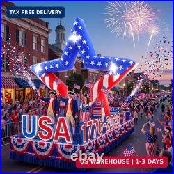 Jenaai 11ft 4th of July Inflatable Arch 250th Anniversary Outdoor Decoration Pat