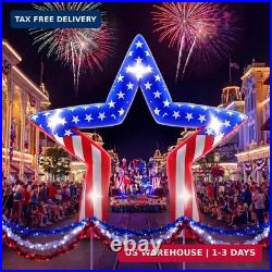 Jenaai 11ft 4th of July Inflatable Arch 250th Anniversary Outdoor Decoration Pat
