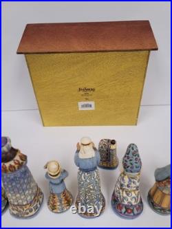 Jim Shore 2007 Natvity 10 Piece Full Set Mint with Original Boxes Heartwood Creek