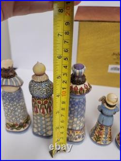 Jim Shore 2007 Natvity 10 Piece Full Set Mint with Original Boxes Heartwood Creek