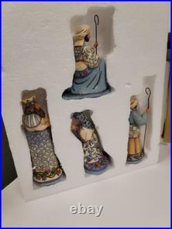 Jim Shore 2007 Natvity 10 Piece Full Set Mint with Original Boxes Heartwood Creek