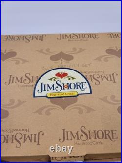 Jim Shore 2007 Natvity 10 Piece Full Set Mint with Original Boxes Heartwood Creek
