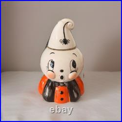 Johanna Parker Halloween Spooky Kooky Gus Ghost Cookie Jar, Salt/Pepper Shaker