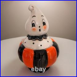Johanna Parker Halloween Spooky Kooky Gus Ghost Cookie Jar, Salt/Pepper Shaker