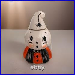 Johanna Parker Halloween Spooky Kooky Gus Ghost Cookie Jar, Salt/Pepper Shaker