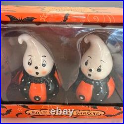 Johanna Parker Halloween Spooky Kooky Gus Ghost Cookie Jar, Salt/Pepper Shaker