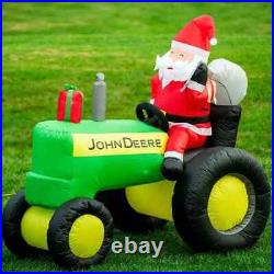 John Deere Inflatable Santa 5'X6'-LP83209