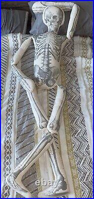 John Derian Long Lost Friend Skeleton Pillow for Target Threshold Halloween