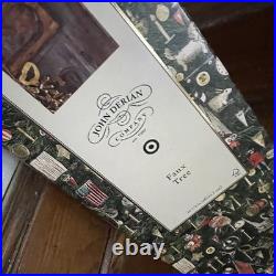 John Derian Target 24 Artificial Christmas Tree Red Berries Vintage Style NEW