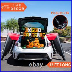 Joiedomi 12 Ft Tall Halloween Inflatable Spider Legs, Trunk or Treat Car Decorati