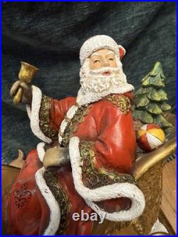 Joseph's Studio by Roman 2008 Santa & Reindeer Stocking Holders #37011