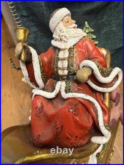 Joseph's Studio by Roman 2008 Santa & Reindeer Stocking Holders #37011