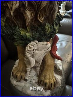 Joseph's Studio by Roman, Lion and Lamb Figure Peace on Earth New Open Box