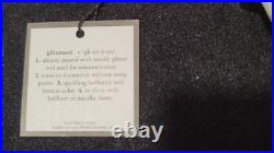 Joy to the World Glitterazzi- Popcorn Santa Glass Ornament- NIB #ZKP3846POP-Rare