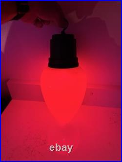 Jumbo LED Christmas Bulbs 6 Piece Set Red, White, Yellow, Green & Blue