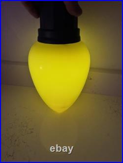 Jumbo LED Christmas Bulbs 6 Piece Set Red, White, Yellow, Green & Blue