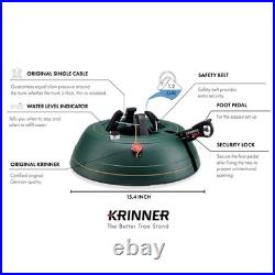 KRINNER Tree Genie Christmas Tree Stand, Medium Pedal Setup for 7ft Trees