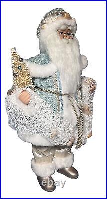 Karen Didion Originals Santa Beach Shell Figurine Christmas Tree Shell Decor New