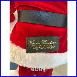 Karen Didion Originals Vintage Santa Christmas Decor Holiday