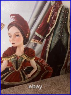 Katherine's Collection Christmas Wall Hanging Display Rare Screen print