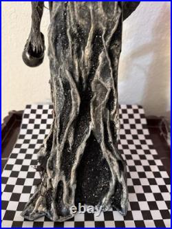 Katherine's Collection FOREST CEMETERY Ghost Tree Lady Skull Figurine 17 Table