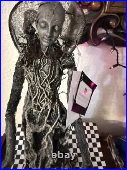 Katherine's Collection FOREST CEMETERY Ghost Tree Lady Skull Figurine 17 Table