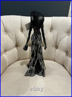 Katherine's Collection Halloween FOREST CEMETERY-Ghost Tree Lady with Skull New