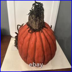 Katherine's Collection Midnight Tall Pumpkin Halloween Decor 19 28-128204 Katherine's Collection Midnight Tall Pumpkin Halloween Decor 19 28-128204