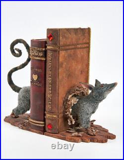 Katherine's Collection Rat Bookends Halloween 28-288461 Shakesfeare 2022