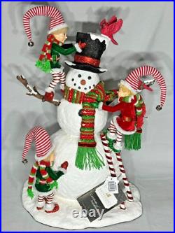 Katherine's Collection Snowman & Elves 28-328818 Peppermint Palace