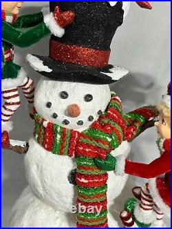 Katherine's Collection Snowman & Elves 28-328818 Peppermint Palace