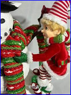 Katherine's Collection Snowman & Elves 28-328818 Peppermint Palace