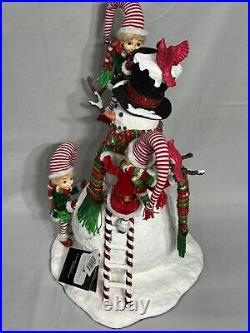 Katherine's Collection Snowman & Elves 28-328818 Peppermint Palace