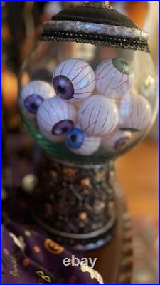 Katherines Collection Halloween Which Way to Witchville Eyeball Machine EUC