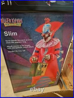 Killer Klowns From Outer Space Slim 7 Foot Animatronics Brand New! Halloween
