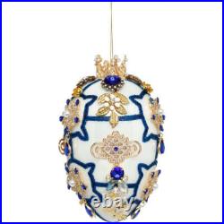 King's Jewels Faberge Jeweled Egg Ornament Chinoiserie 7