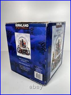 Kirkland Signature Musical Water globe With Revolving Inner Scene vintage 109619