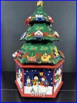 Kirkland Signature Wooden Advent Calendar Christmas Tree 24 Ornaments COMPLETE