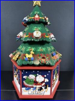 Kirkland Signature Wooden Advent Calendar Christmas Tree 24 Ornaments COMPLETE