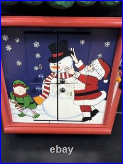 Kirkland Signature Wooden Advent Calendar Christmas Tree 24 Ornaments COMPLETE