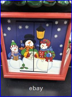 Kirkland Signature Wooden Advent Calendar Christmas Tree 24 Ornaments COMPLETE