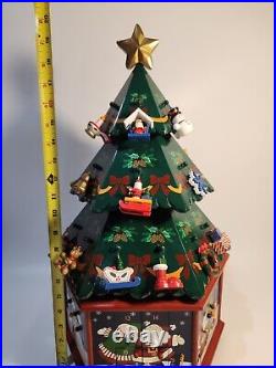 Kirkland Signature Wooden Advent Calendar Christmas Tree 24 Ornaments COMPLETE